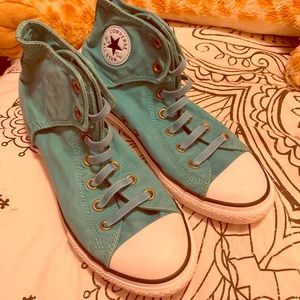 Light blue converse